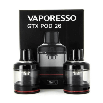 [CT-VAP-GTX26-BLK] Vaporesso GTX POD 26-N 5 ml - 2pcs